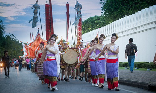 Loi Krathong Festival in Bangkok