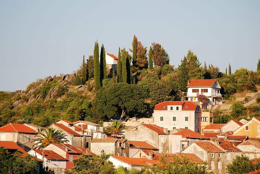 The town of Trpanj croatia
