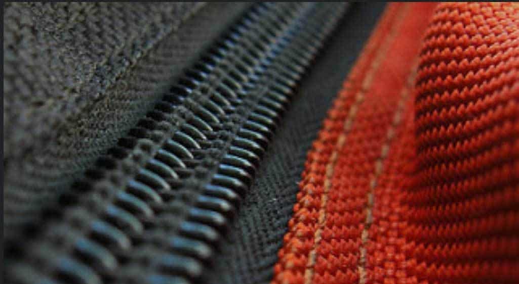 Close Up of a Nylon Backpack