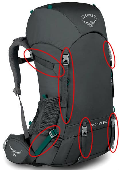 osprey chest strap