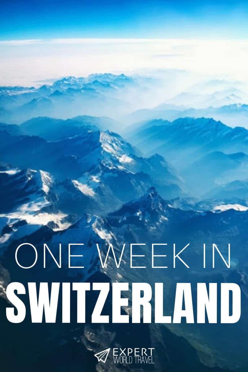 One Week in Switzerland Heading to Switzerland but not sure what to see or where to stay? This ideal one week itinerary includes all the highlights and enough flexibility for anyone.