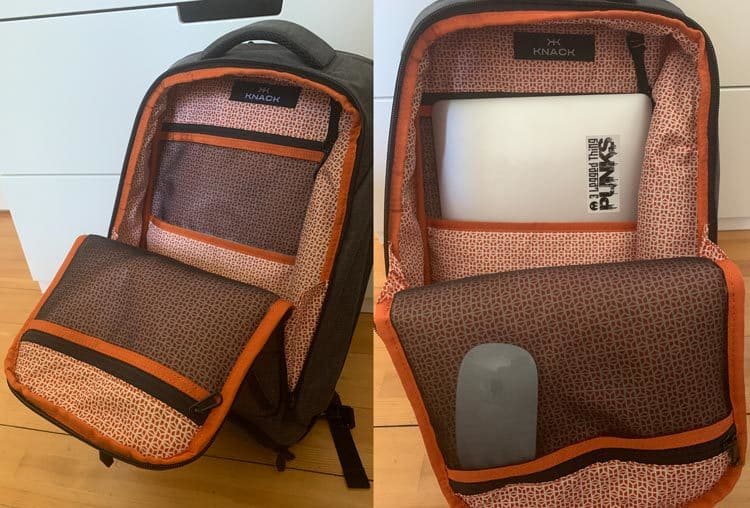 knack pack main compartment