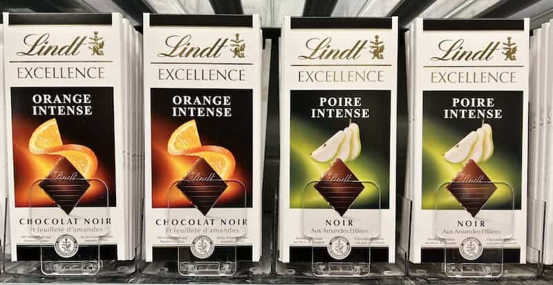 Lindt Chocolate Bars