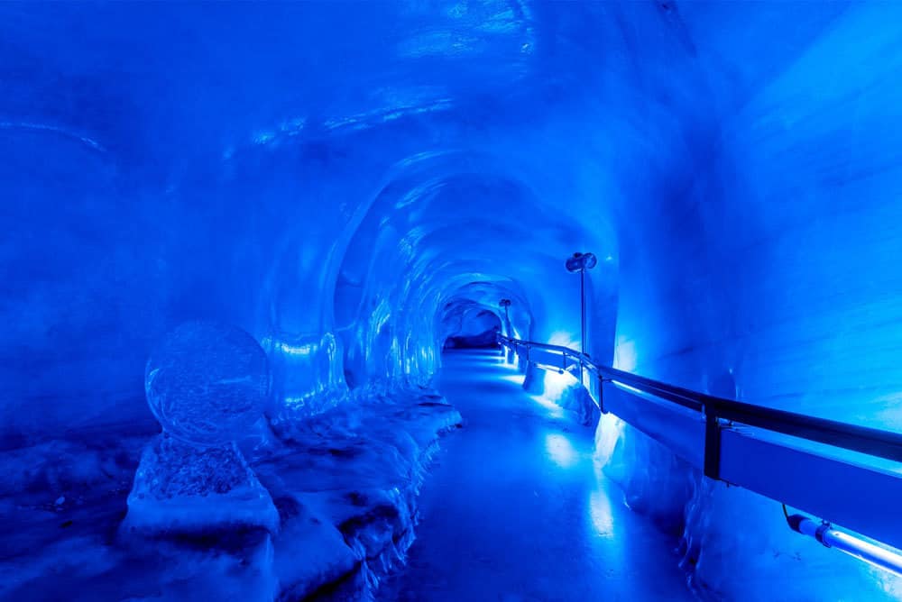 The Titlis Glacier Grotto