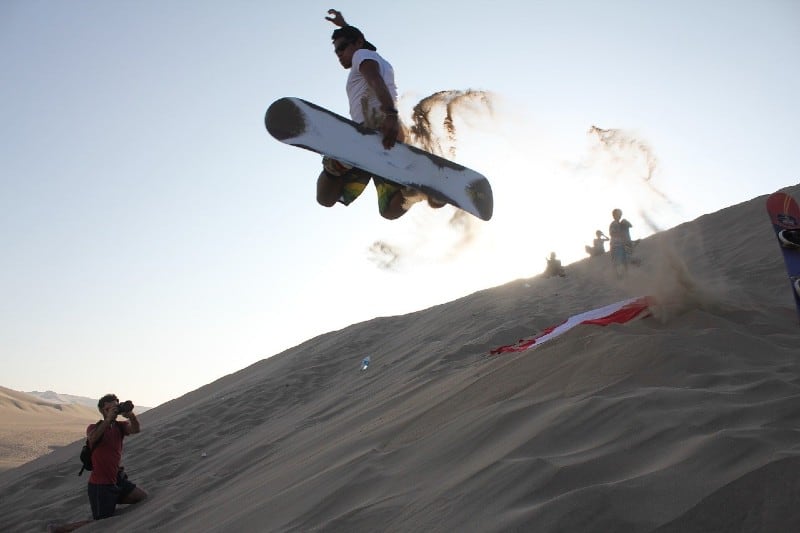 Sandboarding Ica