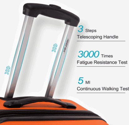 Merax Travelhouse Luggage Review Handle