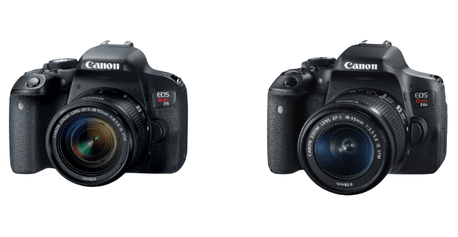 canon eos rebel t7i t6i review