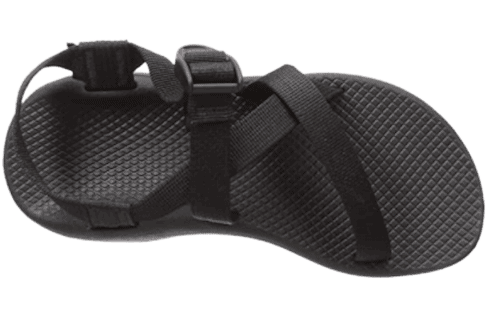 chaco cloud vs classic straps footbed