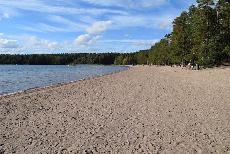 Sääksjärvi Nurmijärvi) beach
