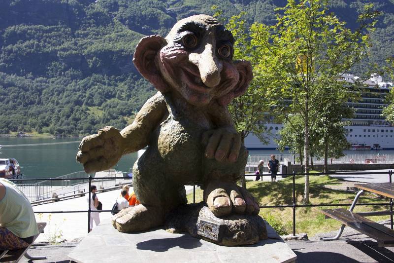Troll Statue
