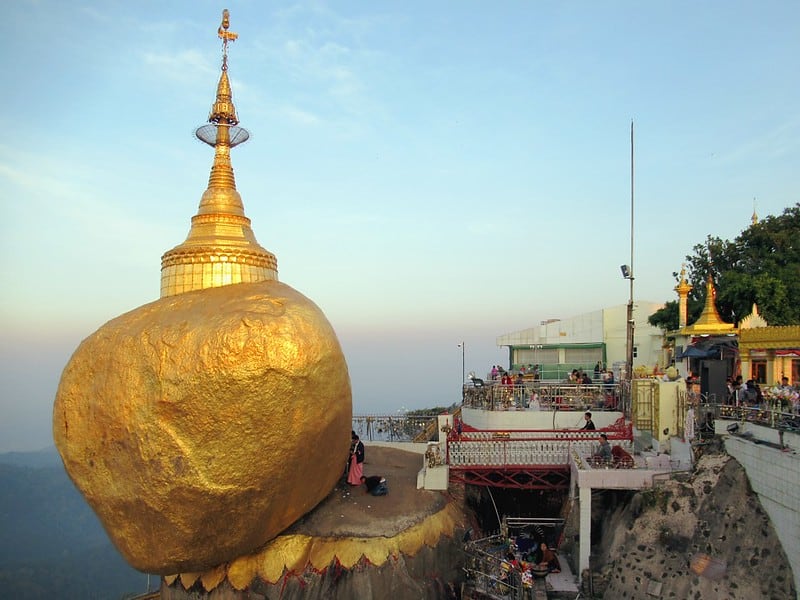 Golden Rock Pagoda