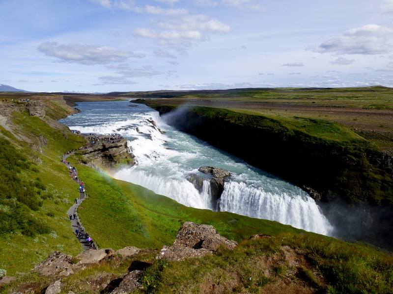 Gullfoss Falls