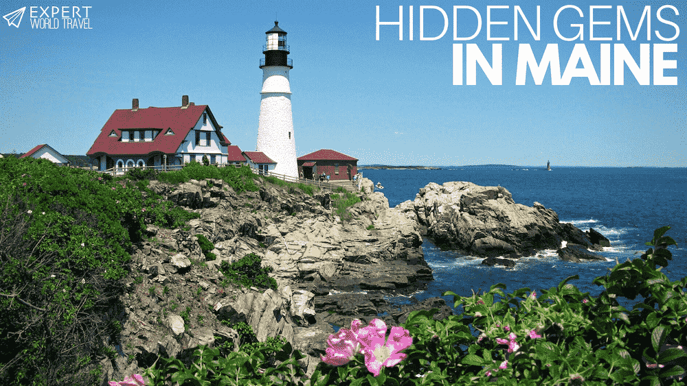 A scenic view of the Maine countryside, highlighting the state's natural beauty