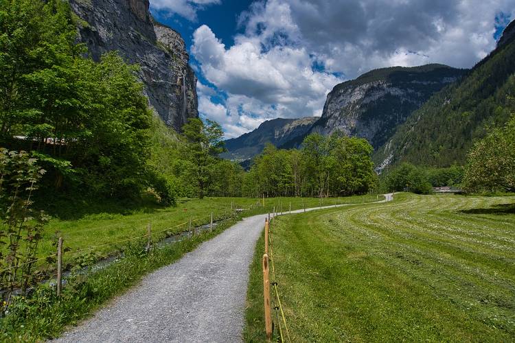 Lauterbrunnen Mountain Road