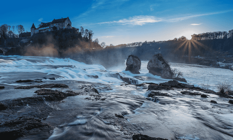 Rhine Falls - Winter
