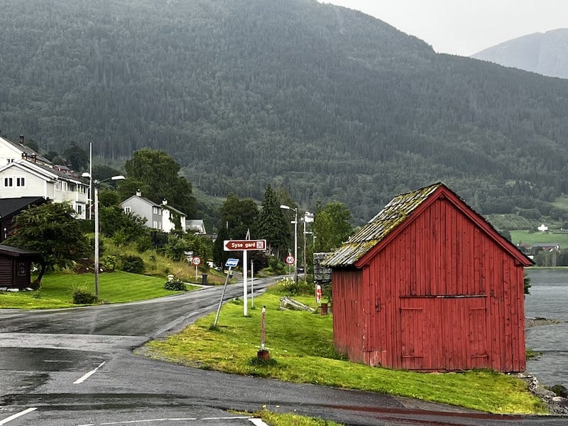Start of the Ulvik Fruit & Cider Route