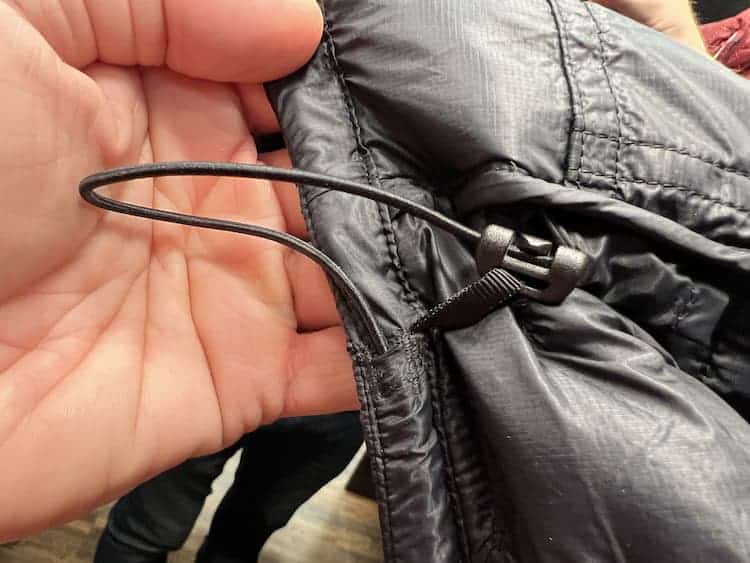 patagonia micro puff hem cord