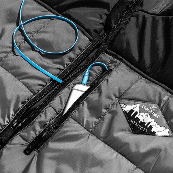 Coalatree Camper Jacket Headphone Port