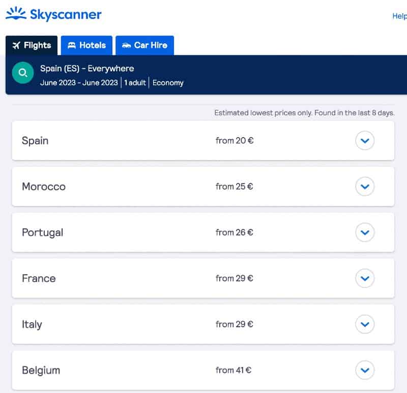 Skyscanner Travel Everywhere