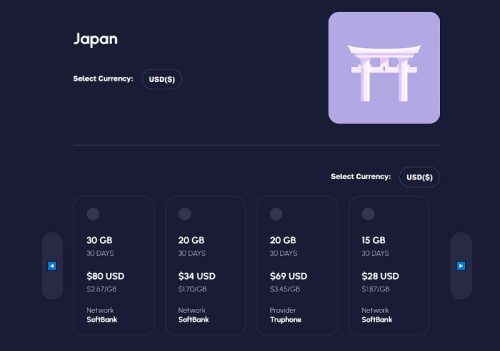 Nomad Japan eSim