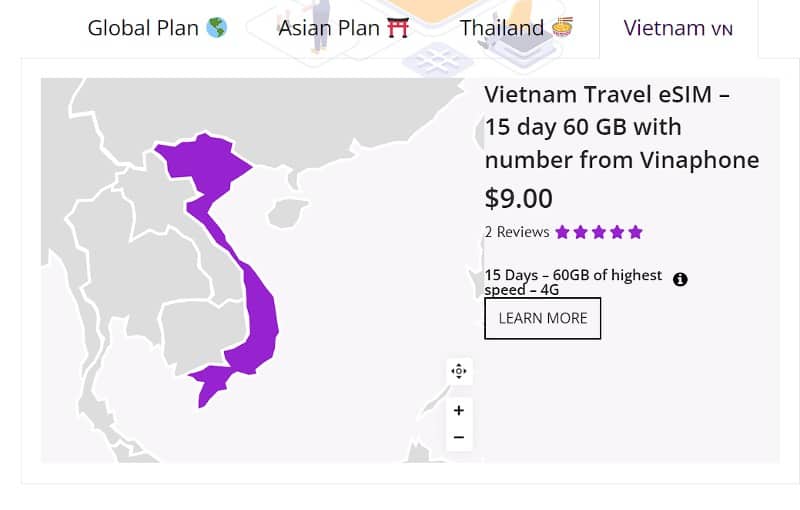 Sim2Fly Vietnam Plan