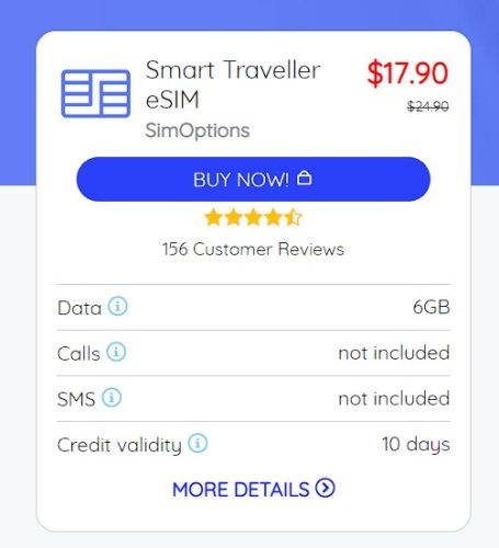 SimOptions Japan eSim