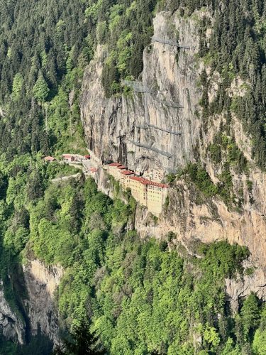 Sumela Monastery from the high viewpoint