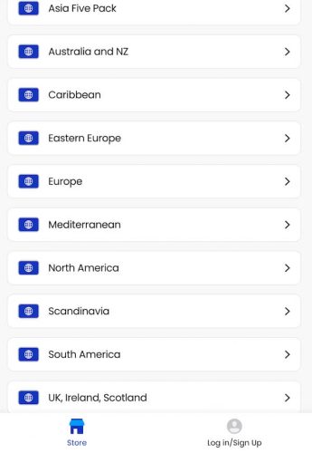 aloSim regional eSims