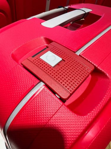 Samsonite S'cure 3-point locking system latch