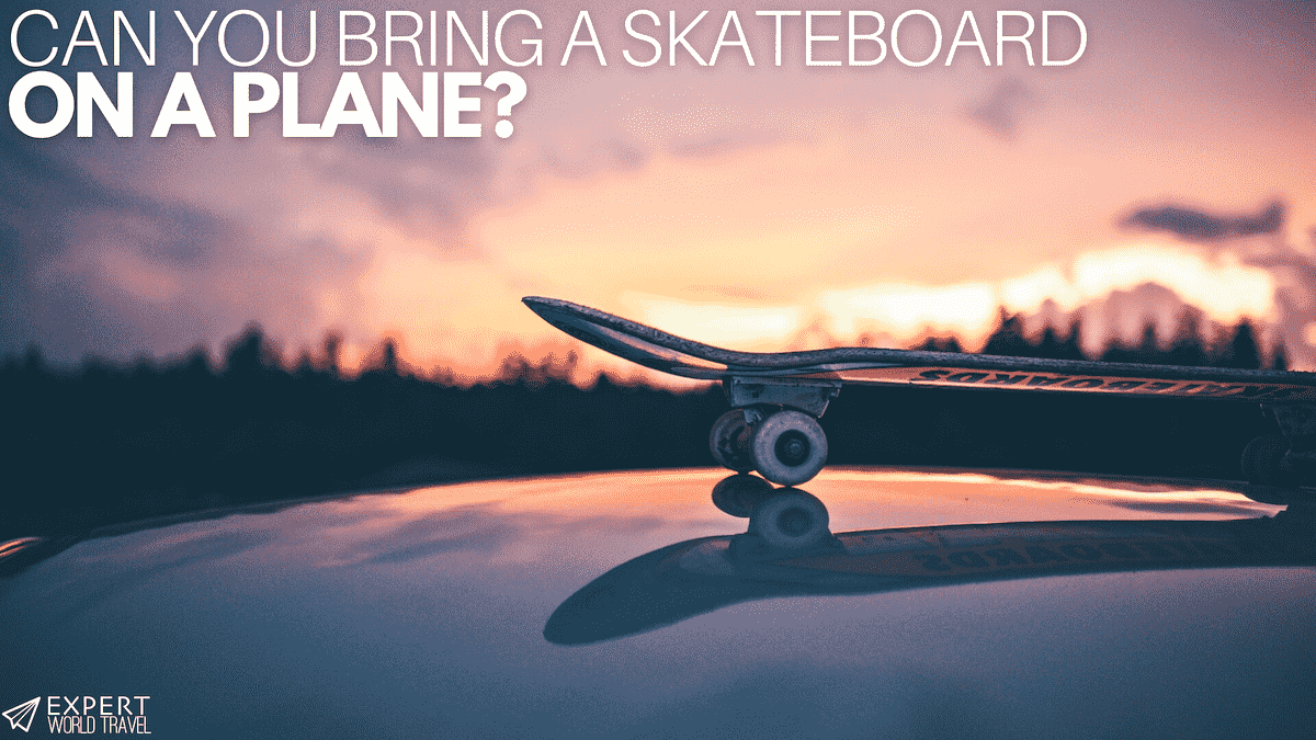 Can you Bring a Skateboard on a Plane? (Answered) ⋆ Expert World Travel